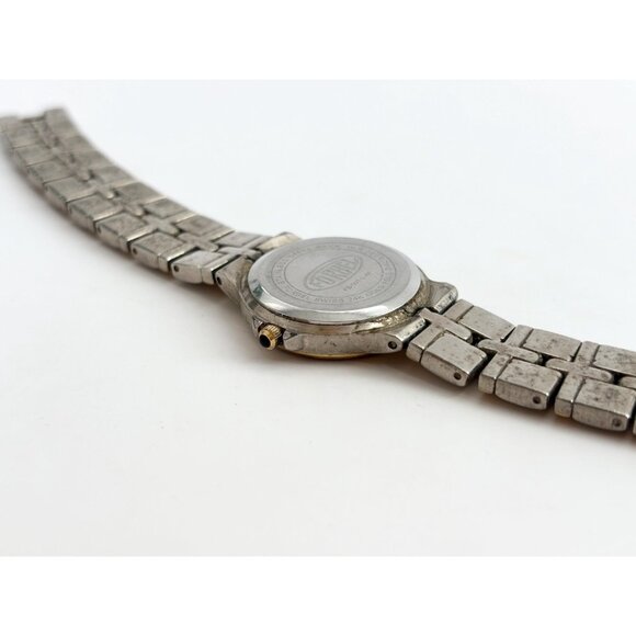 Forbel 24k Gold Foil Dual Dual Toned Vintage Wristwatch - 26mm - WORKS! - Picture 8 of 10